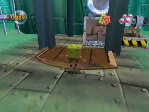 Spongebob SquarePants Creature from the Krusty Krab - PS2 - 2
