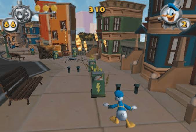Disneys Donald Duck Quack Attack - PS2 - 2
