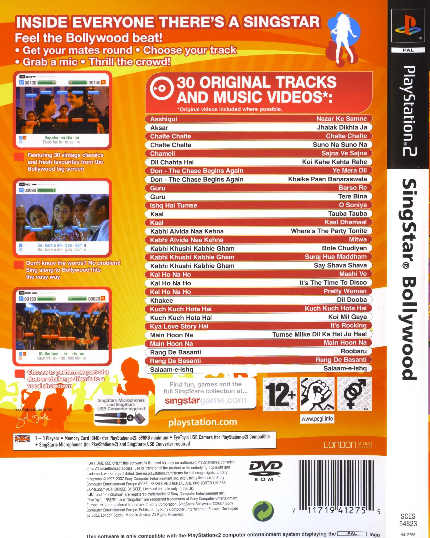 SingStar Bollywood - PS2 - 3