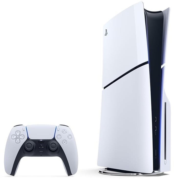 Sony PlayStation 5 (PS5) Slim 1 TB játékkonzol 2 kontrollerrel - Lemezes változat - 3
