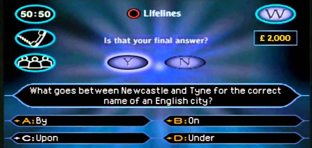 Who wants to be a millionaire - PS1 - 2