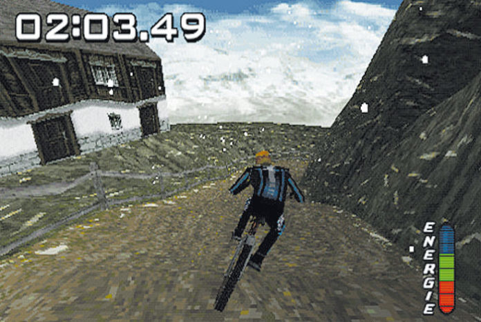 No Fear Downhill Mountain Biking - PS1 | borító nélkül - 2