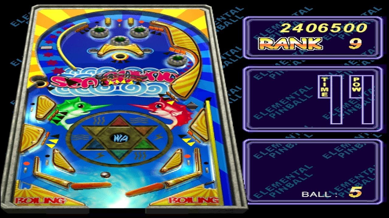 Elemental Pinball - PS1 - 3