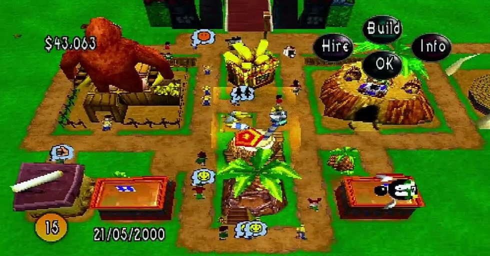 Theme Park World - PS1 - 2