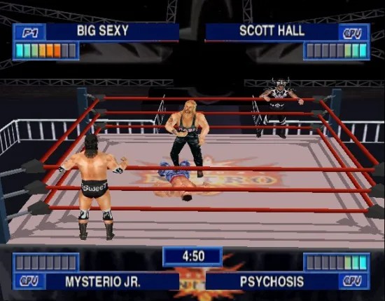 WCW Mayhem - PS1 - 3