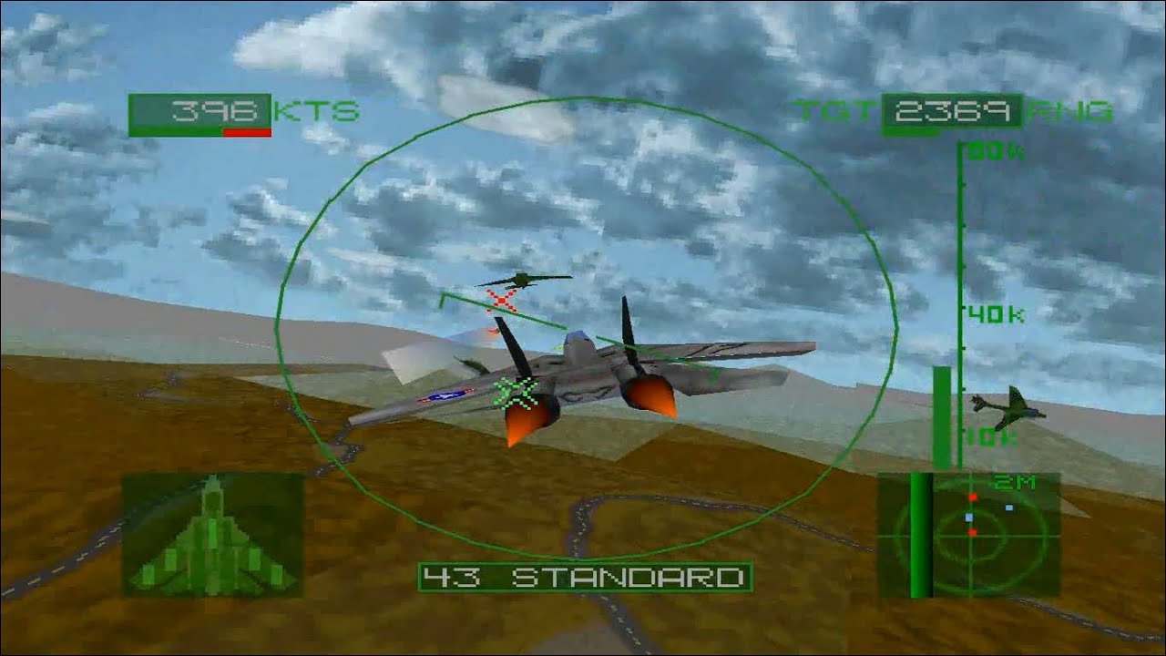 Top Gun Fire At Will - PS1 - 3
