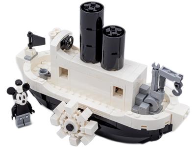 LEGO® 40659 Disney Mini Steamboat Willie - Mini Steamboat Willie gőzhajó - 4