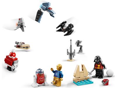 LEGO® 75340 Star Wars Advent Calendar 2022 – Star Wars™ adventi naptár - 3