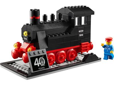 LEGO® 40370 Steam Engine – Gőzmozdony | Reissue of Set 7810 - 3