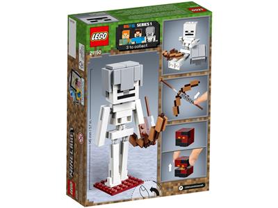 LEGO® 21150 Minecraft Skeleton BigFig with Magma Cube – Csontváz nagyfigura Magma Cube-bal - 3