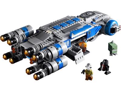 LEGO® 75293 Star Wars Galaxy's Edge Resistance I-TS Transport – Ellenállás I-TS szállítóhajó - 3