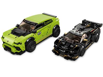 LEGO® 76899 Speed Champions Lamborghini Urus ST-X & Lamborghini Huracán Super Trofeo EVO  - 3